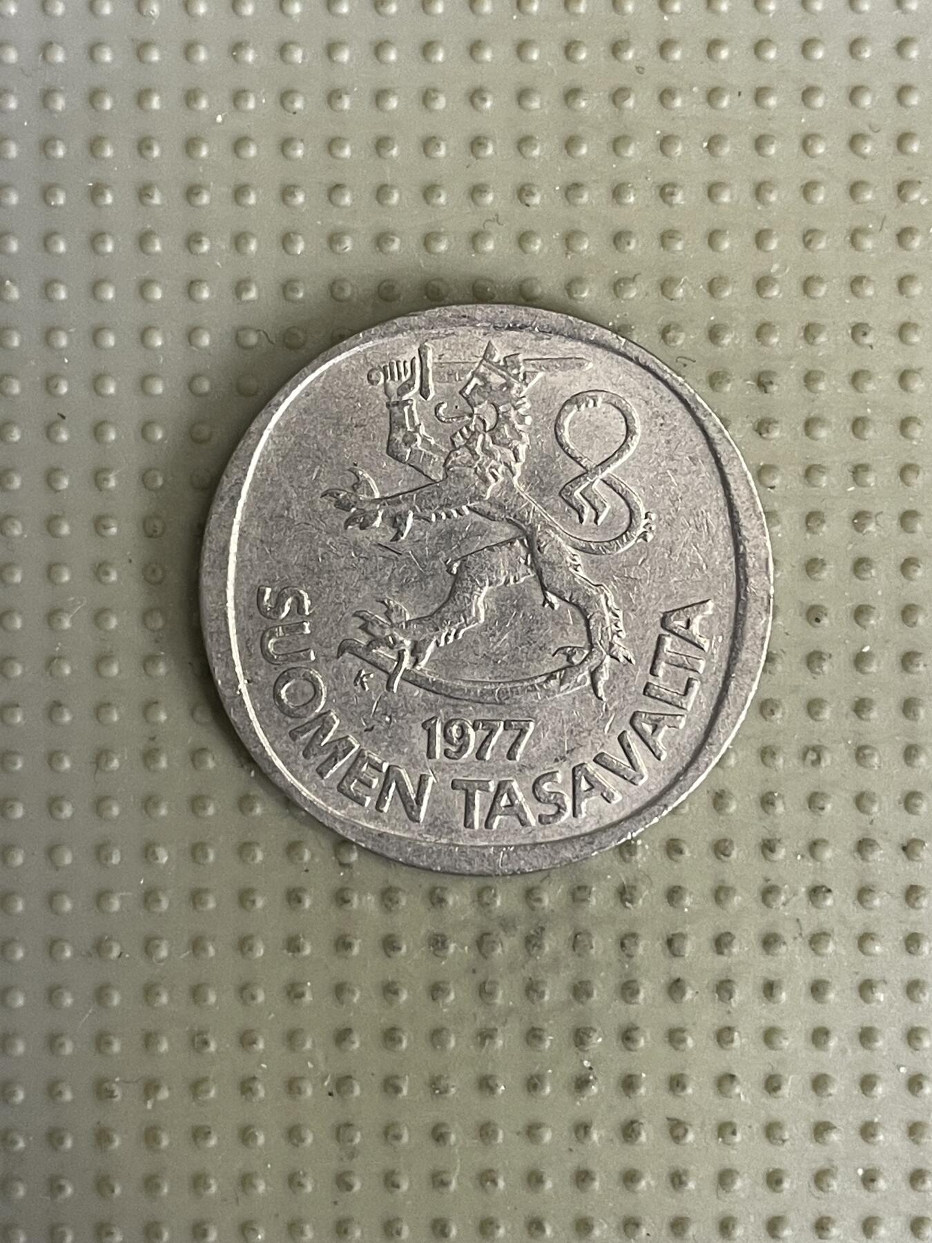 2026年第41场各国散币拍卖（总第191场） 芬兰1977年1马克