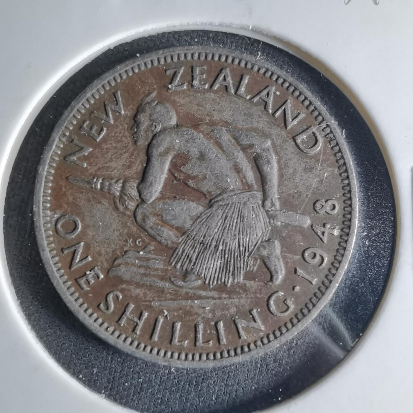 沼泽如烟--第1039场 新西兰1948年1先令