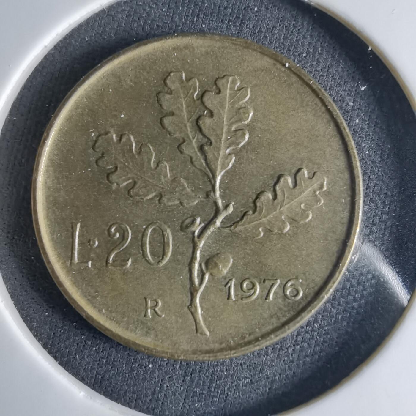 沼泽如烟--第1039场 意大利1976年20里拉