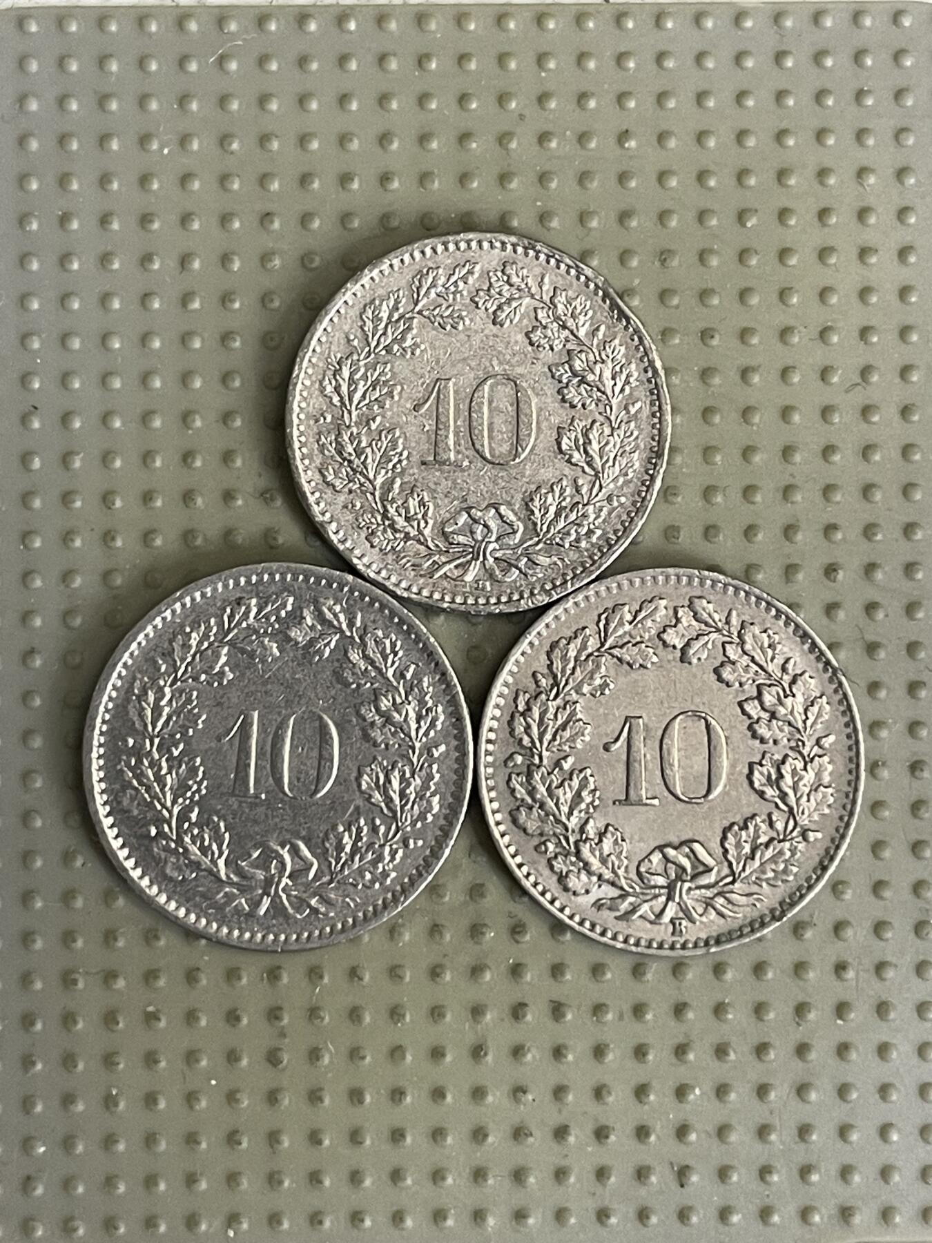 2026年第41场各国散币拍卖（总第191场） 瑞士10生丁3枚