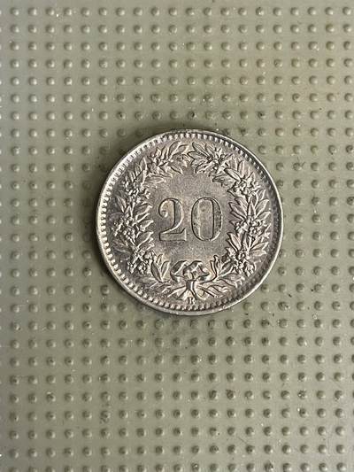 2026年第41场各国散币拍卖（总第191场） - 瑞士1964年20生丁