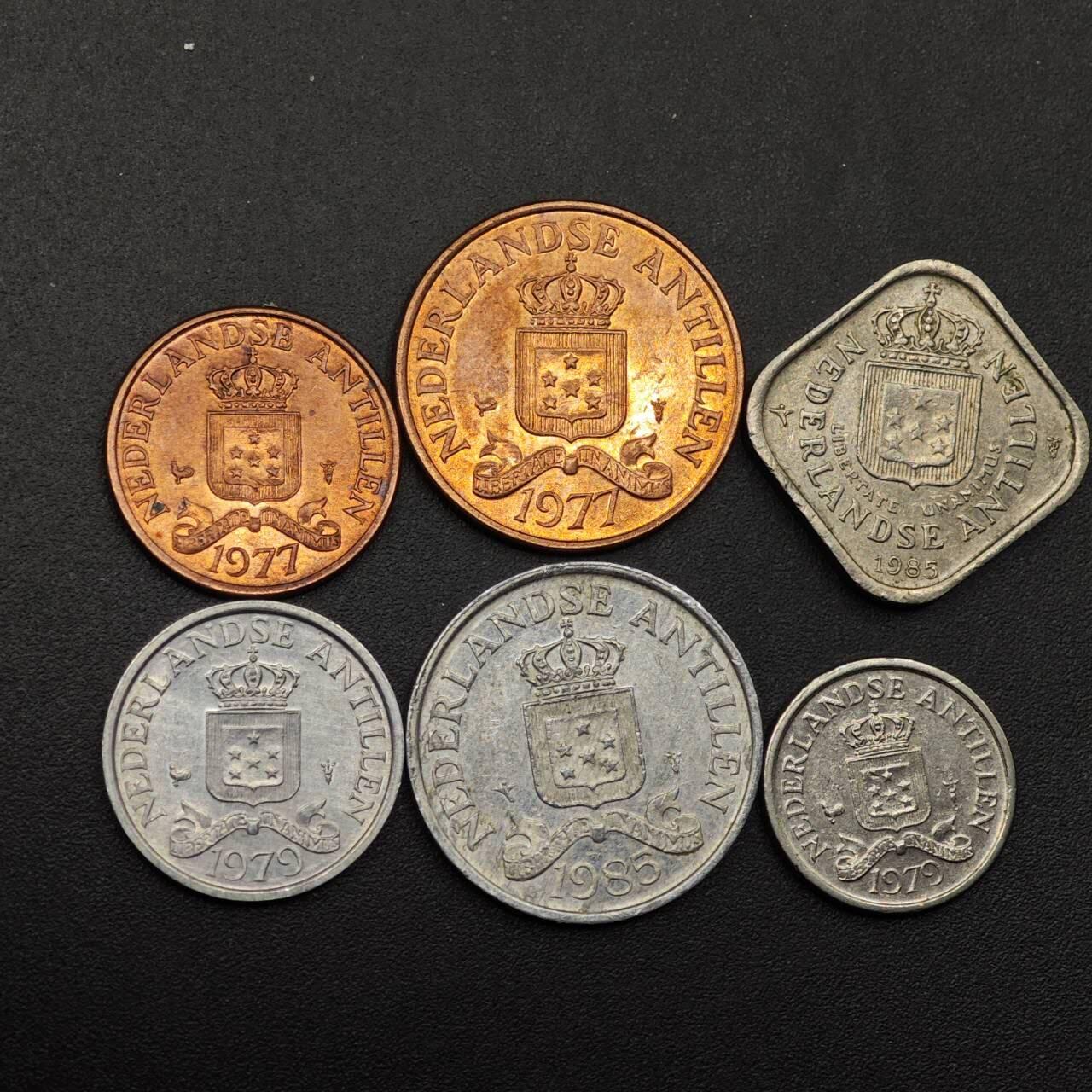 【淘币小摊】实时拍第八百八十六拍   散币场    每周一统一发货 荷属安德烈斯6枚