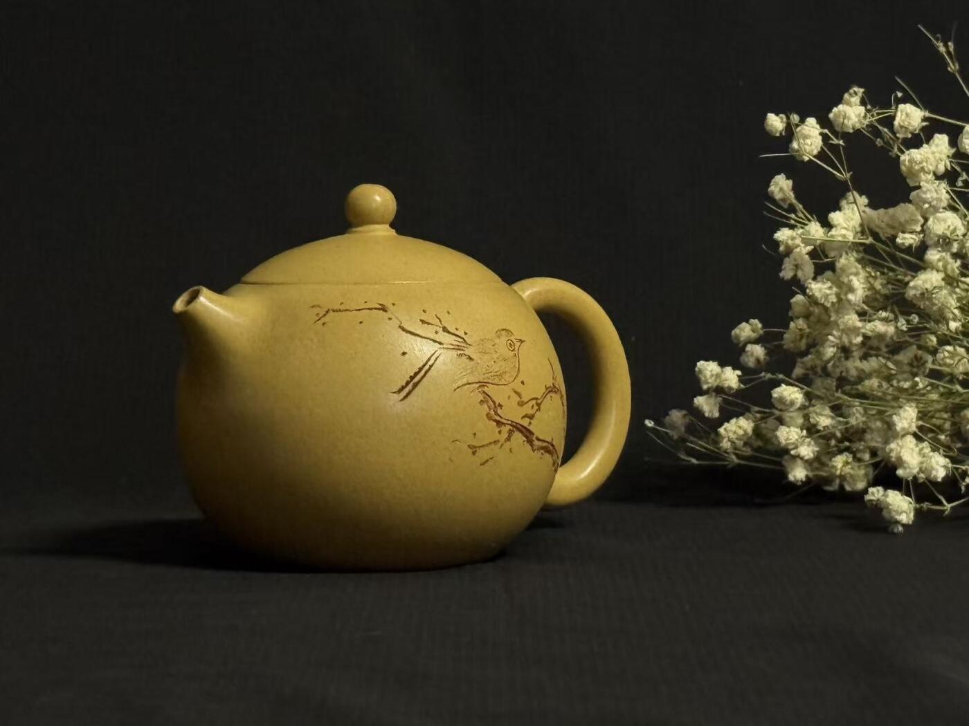 零元拍：原矿紫砂本绿西施+主人杯（200CC左右）