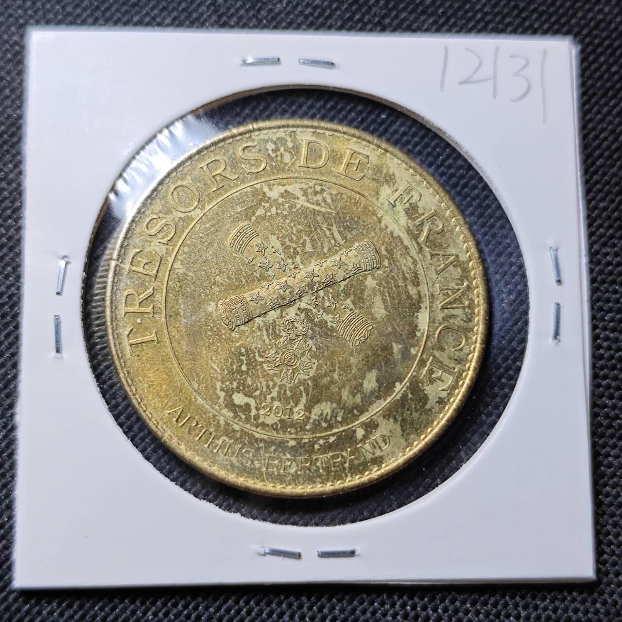 KK钱币收藏小铺  第412期 2月预留时间 周末发货  法国巴黎造币厂纪念章