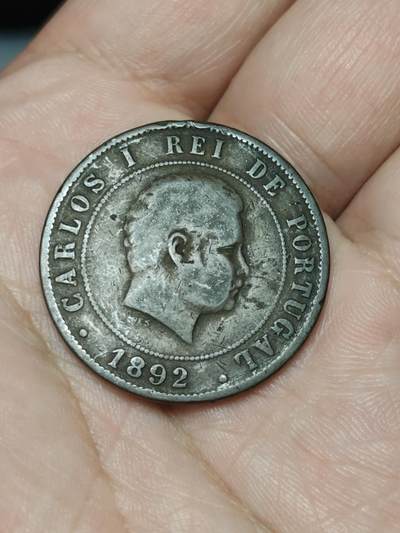 2026年第三十九场(总第二百零八场）外国好品散币场(免佣金) - 葡萄牙王国1892年20瑞斯(卡洛斯一世时期)