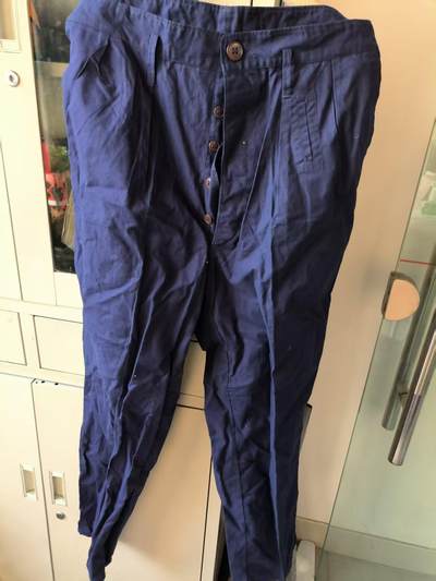 云宸嘉赏-勋臻文献佳藏优品精选场次（低佣 转发佣金红包） - su-M55（62式）飞行裤 棉布材质基本全新 一号尺码 