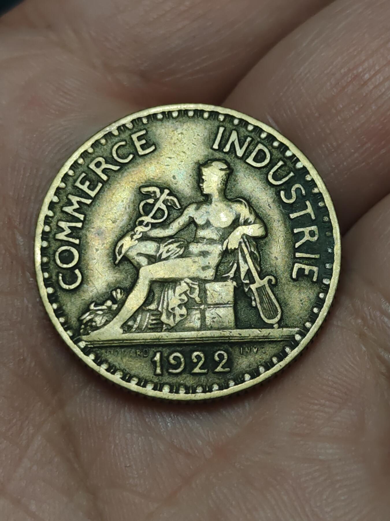 2026年第三十九场(总第二百零八场）外国好品散币场(免佣金) 法兰西第三共和国1922年2法郎(第五版)