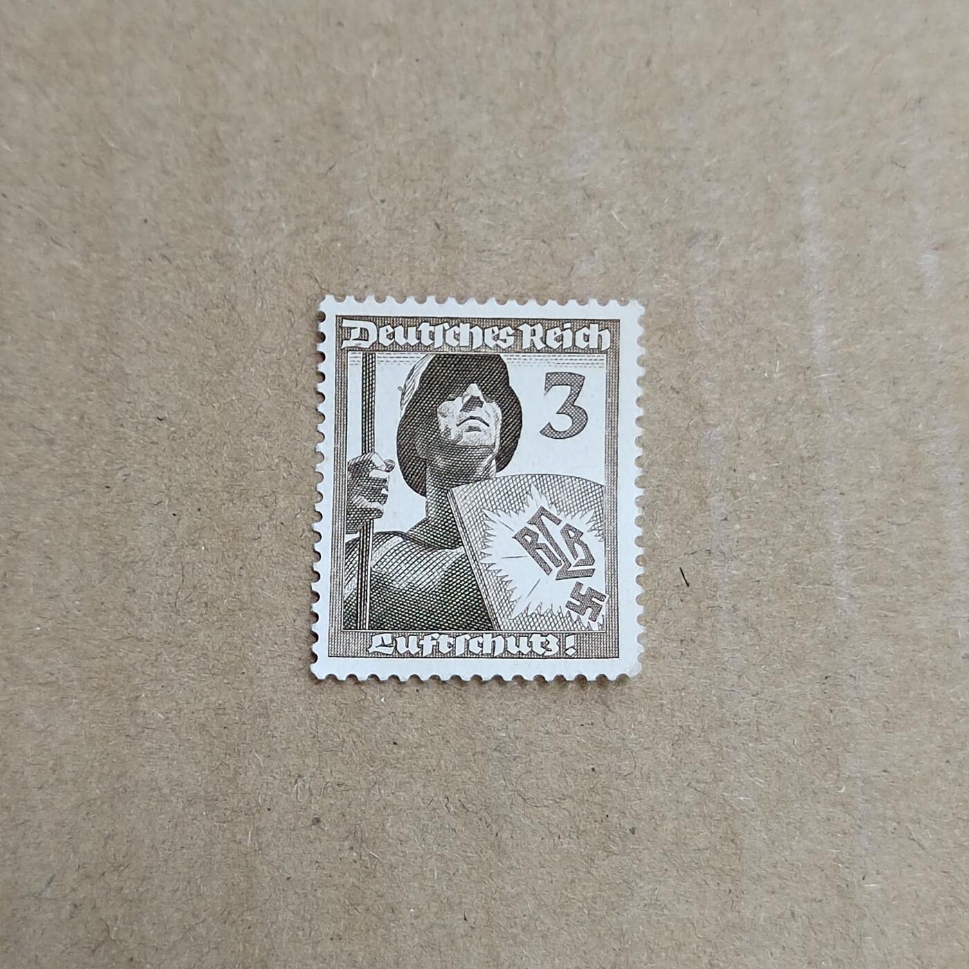 PCAI钱币  30-792  邮票小专场 德国二战邮票