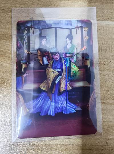 2026第一场（红楼普卡、彩闪散补，零佣上拍！！） - 小浣熊30周年红楼彩闪1贾母