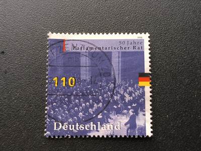 云宸嘉赏-勋臻文献佳藏优品精选场次（低佣 转发佣金红包） - 德意志联邦共和国-国家议会委员会成立五十周年 