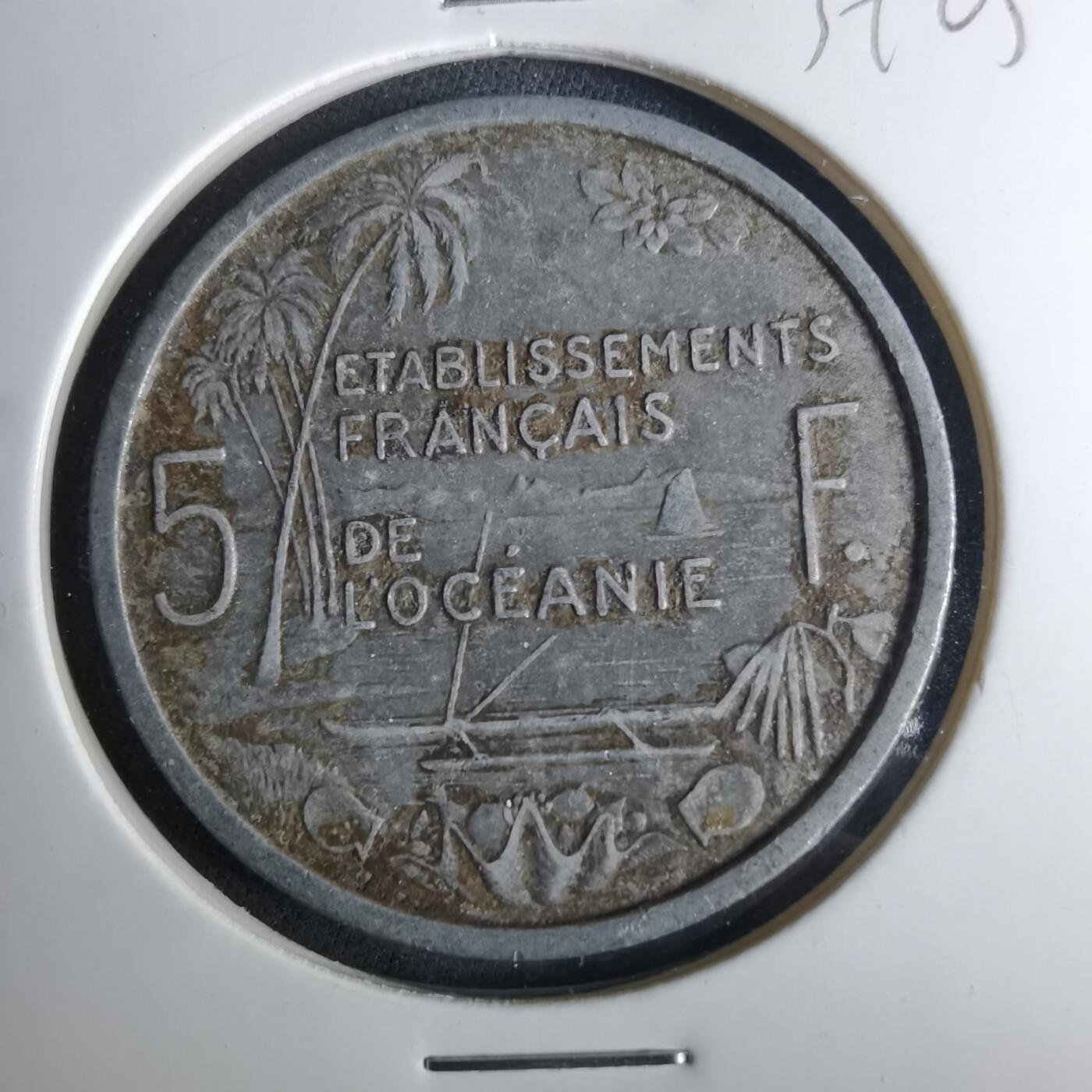 沼泽如烟--第1039场 大叔大洋洲1952年5法郎