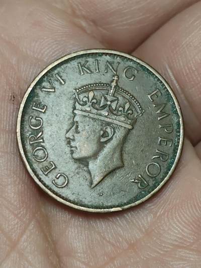 2026年第三十九场(总第二百零八场）外国好品散币场(免佣金) - 英属印度1940年1/4安娜(乔治六世第二版，首发年, b版孟买造)