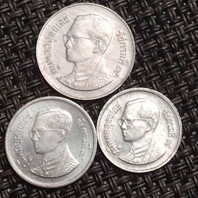 布加迪🐬～世界钱币(上海)🌾第 285 期 /  各国套币和散币 - 泰国🇹🇭 1/5/10撒当