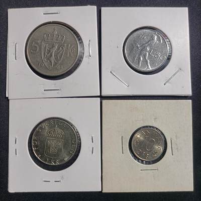 【游宝包邮场】马年第17期 精品单钞场 周日截拍 - 好品硬币 4枚