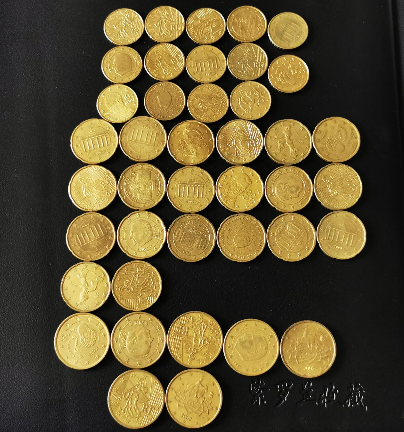 零零发外国硬币拍卖 无佣金 欧元22.77元