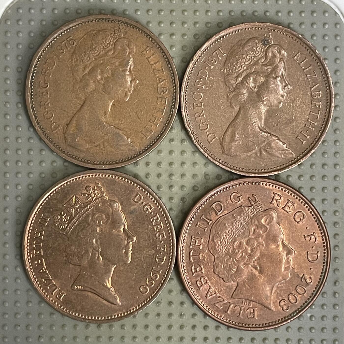 2026年第41场各国散币拍卖（总第191场） 英国2便士4枚