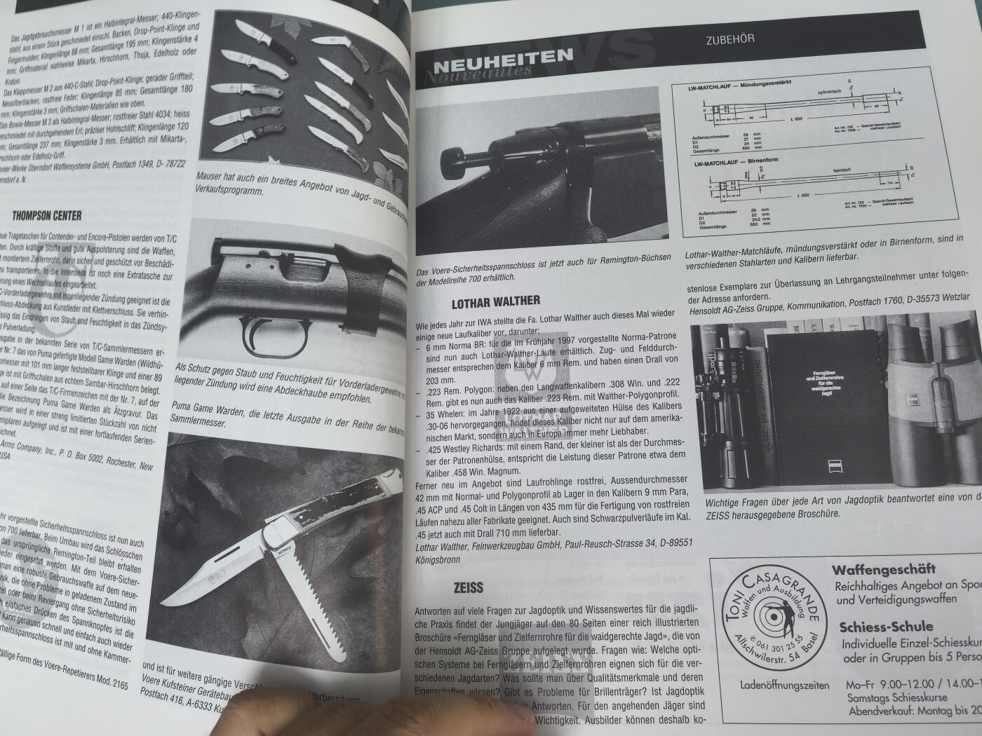 盛世勋华——号角文化勋章邮票专场拍卖第311期 德国出版 武器文摘1998年年鉴 厚达384页