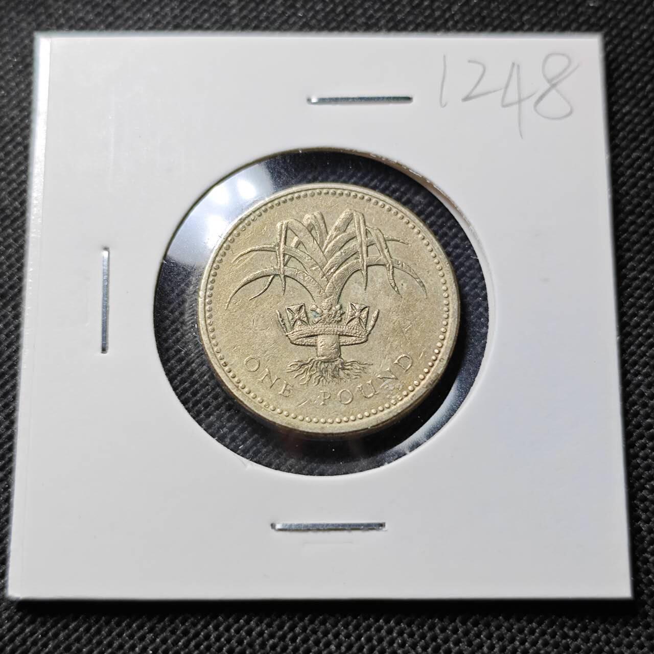 KK钱币收藏小铺  第412期 2月预留时间 周末发货 1985英国1镑 