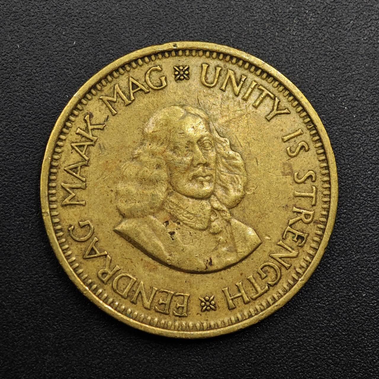 【淘币小摊】实时拍第八百八十六拍   散币场    每周一统一发货 南非1961年1/2分铜币