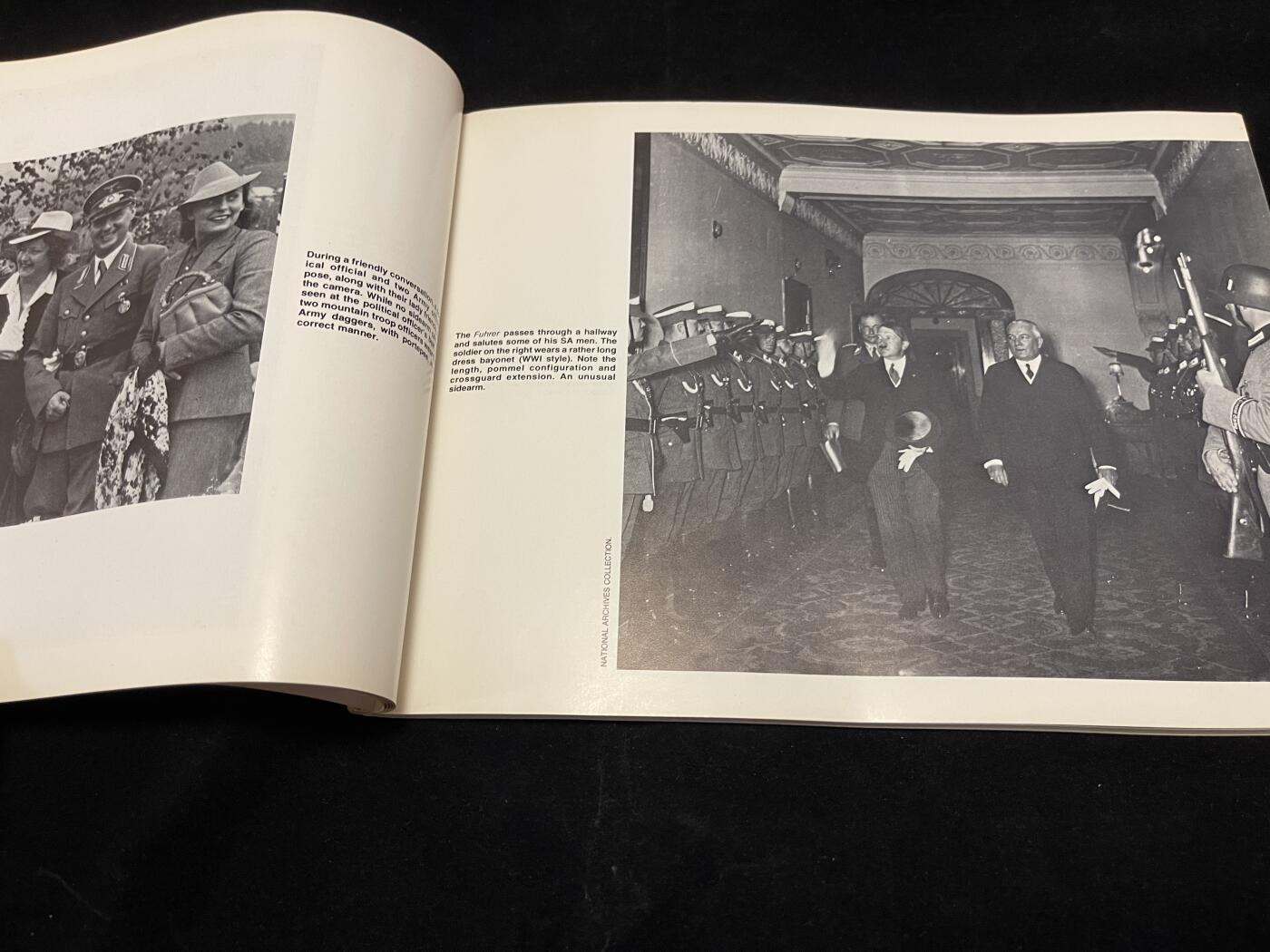 专场 德国二战时期刀剑佩戴图册 64页 很多少见组织佩刀实带图片