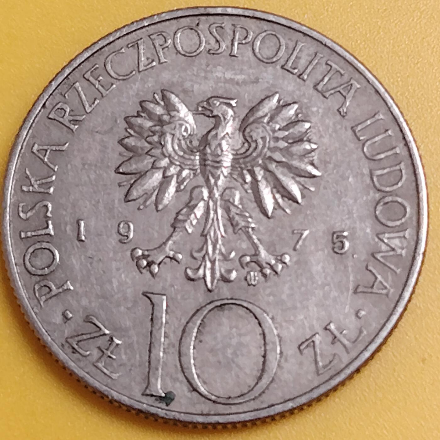 布加迪🐬～世界钱币(上海)🌾第 286 期 /  各国套币和散币 波兰🇵🇱 1975年 10兹罗提