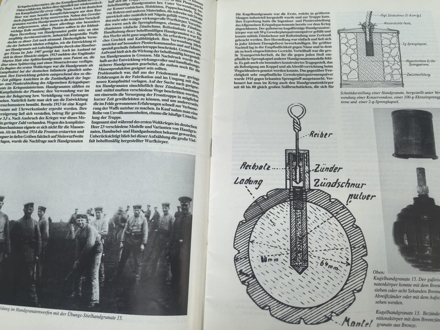 盛世勋华——号角文化勋章邮票专场拍卖第311期 德语专业文献 武器与武库系列 德国手榴弹1914-1945