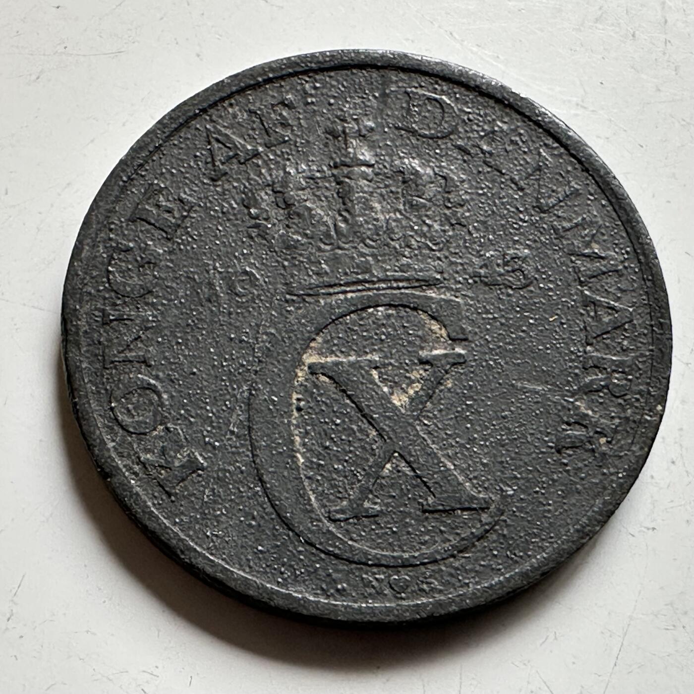 🌹外币初藏🌹🐯2026年第35场   每周二四六晚8️⃣点 接代拍 德占丹麦1943年2欧尔 锌币