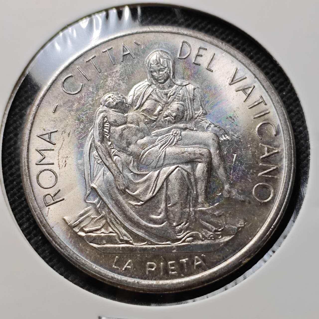 KK钱币收藏小铺  第412期 2月预留时间 周末发货 梵蒂冈教王纪念章 