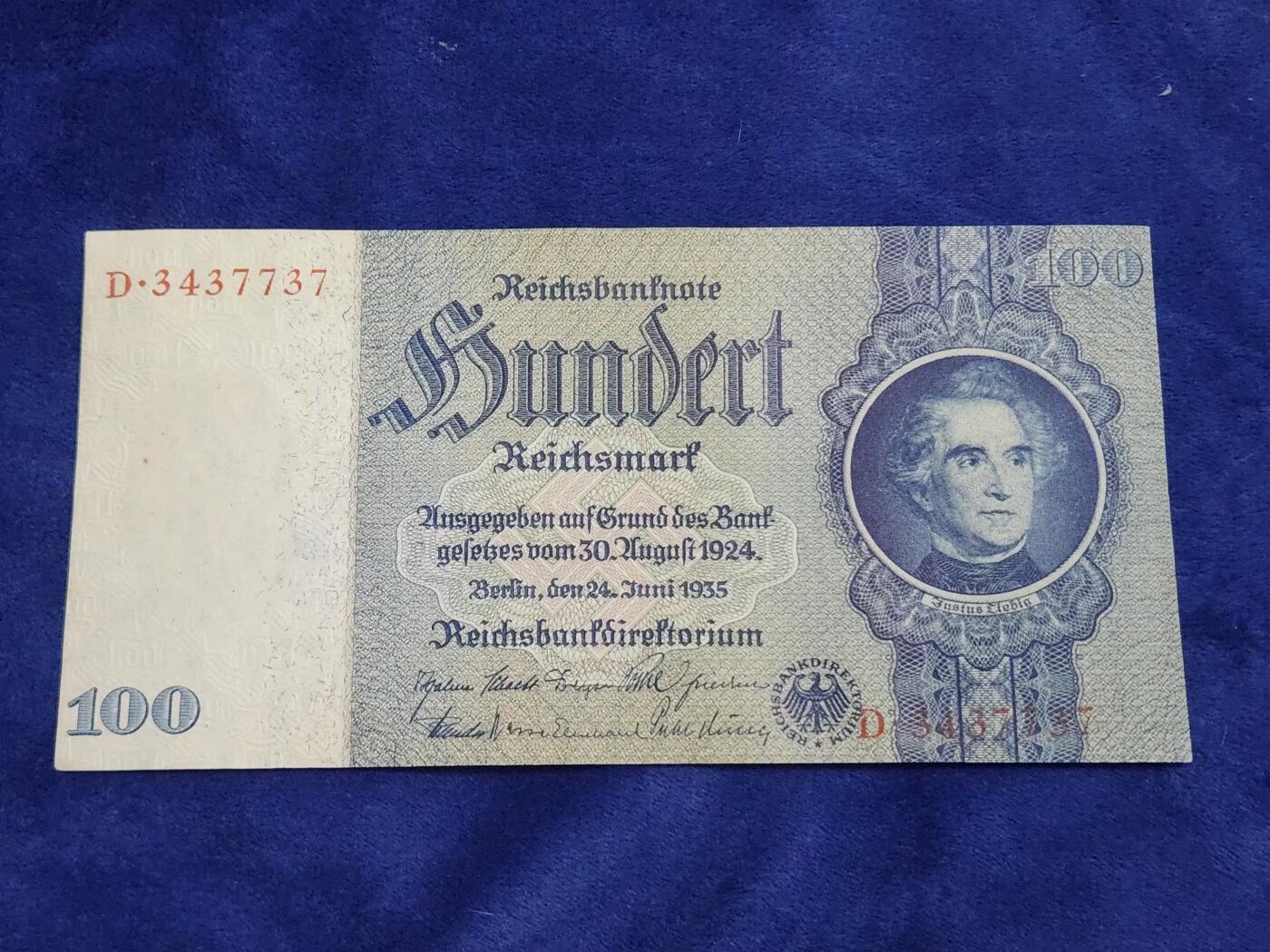 3月29号晚上8点 外国纸币自动截拍第48场 德国新品原票37