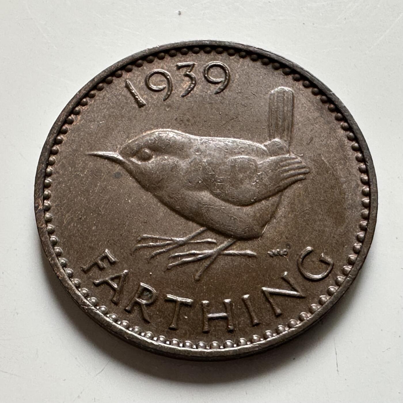 🌹外币初藏🌹🐯2026年第35场   每周二四六晚8️⃣点 接代拍 英国1939年一法新