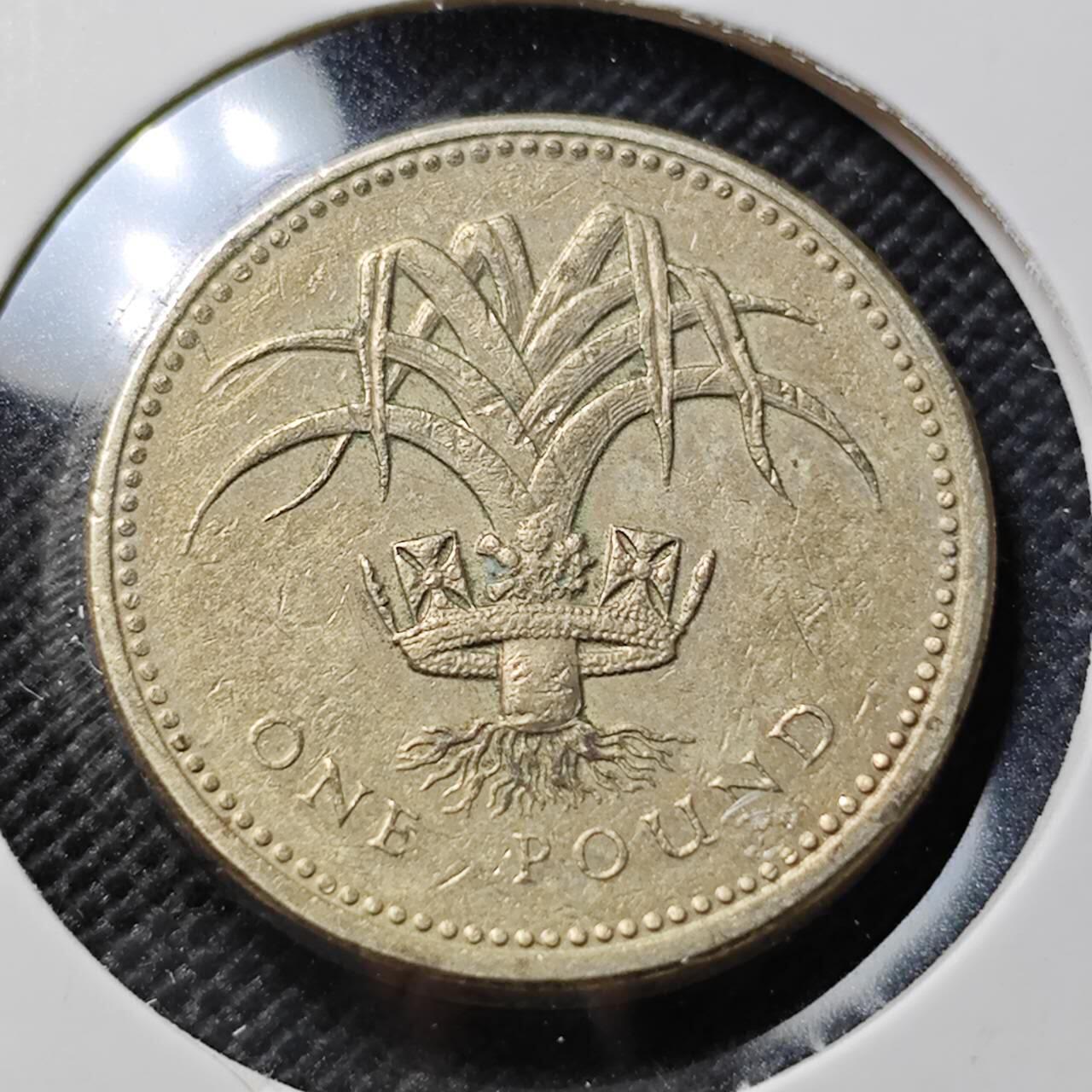 KK钱币收藏小铺  第412期 2月预留时间 周末发货 1985英国1镑 