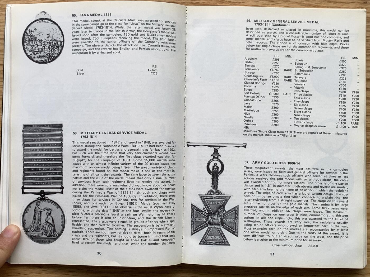 《竞宝斋》第476场 周日，周一 2场连拍 （全场包邮）欢迎送拍 勋章年鉴(第八版)A-Z全尺寸及微型勋章价格指南，28张英国勋章与勋位全彩照片，430余幅英国及殖民地勋章实物插图