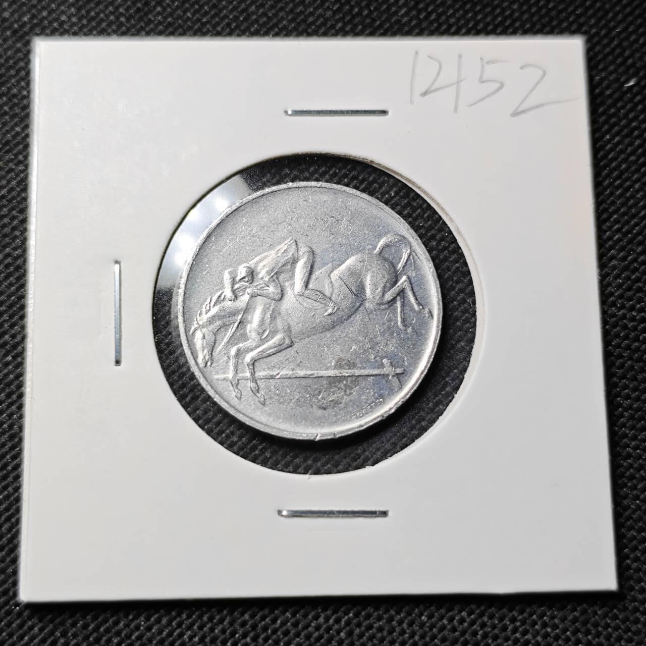 KK钱币收藏小铺  第412期 2月预留时间 周末发货 1980圣马力诺10里拉 奥运主题