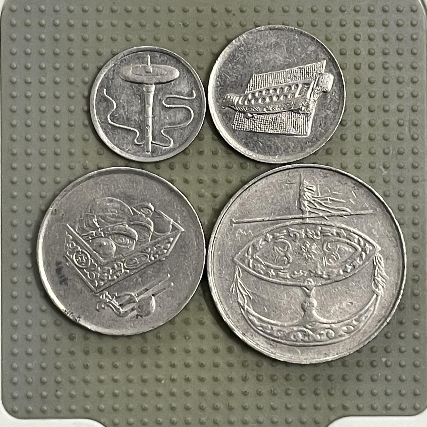 2026年第40场各国散币拍卖（总第190场） 马来西亚民俗版4枚