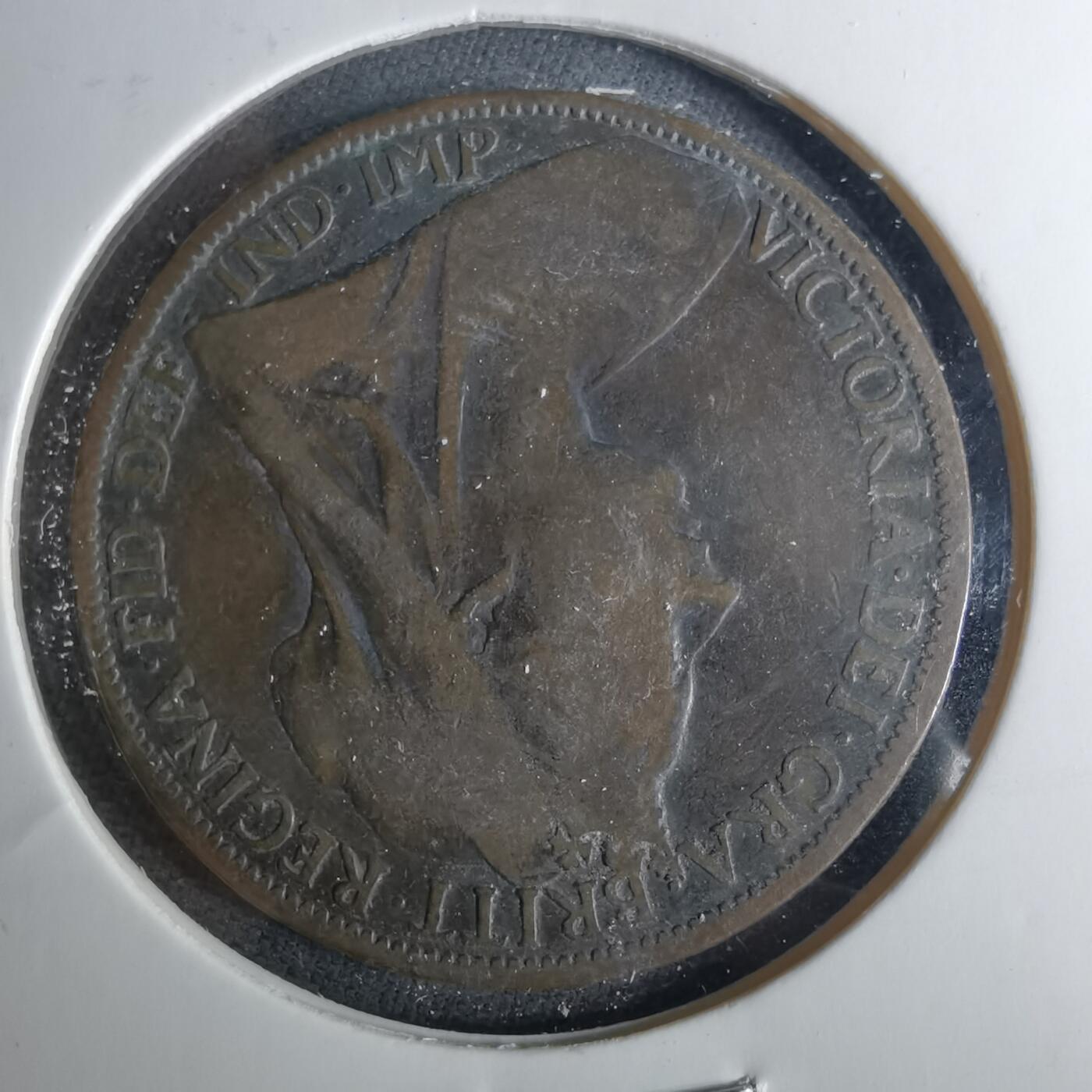 沼泽如烟--第1039场 英国1900年1便士