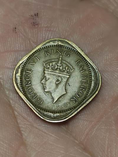 2026年第三十九场(总第二百零八场）外国好品散币场(免佣金) - 英属印度1943年1/2安娜(乔治六世时期，第二版)