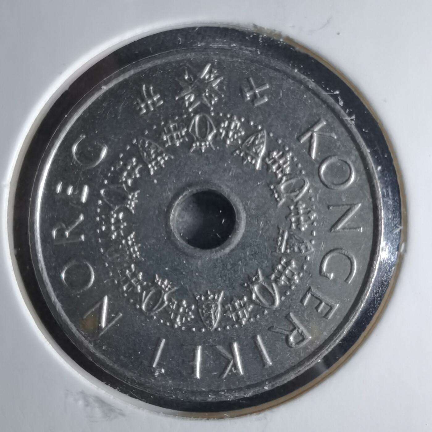 沼泽如烟--第1039场 挪威1998年5克朗