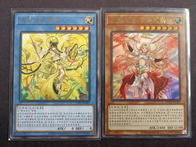 【游宝包邮场】马年第17期 精品单钞场 周日截拍 - 游戏王 大日御巫+守护天灵 简中版银字/金字