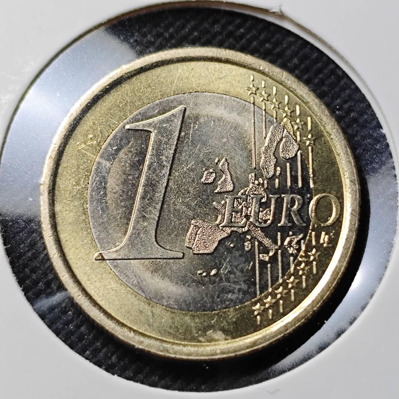 KK钱币收藏小铺  第412期 2月预留时间 周末发货 2002意大利1欧元 好品