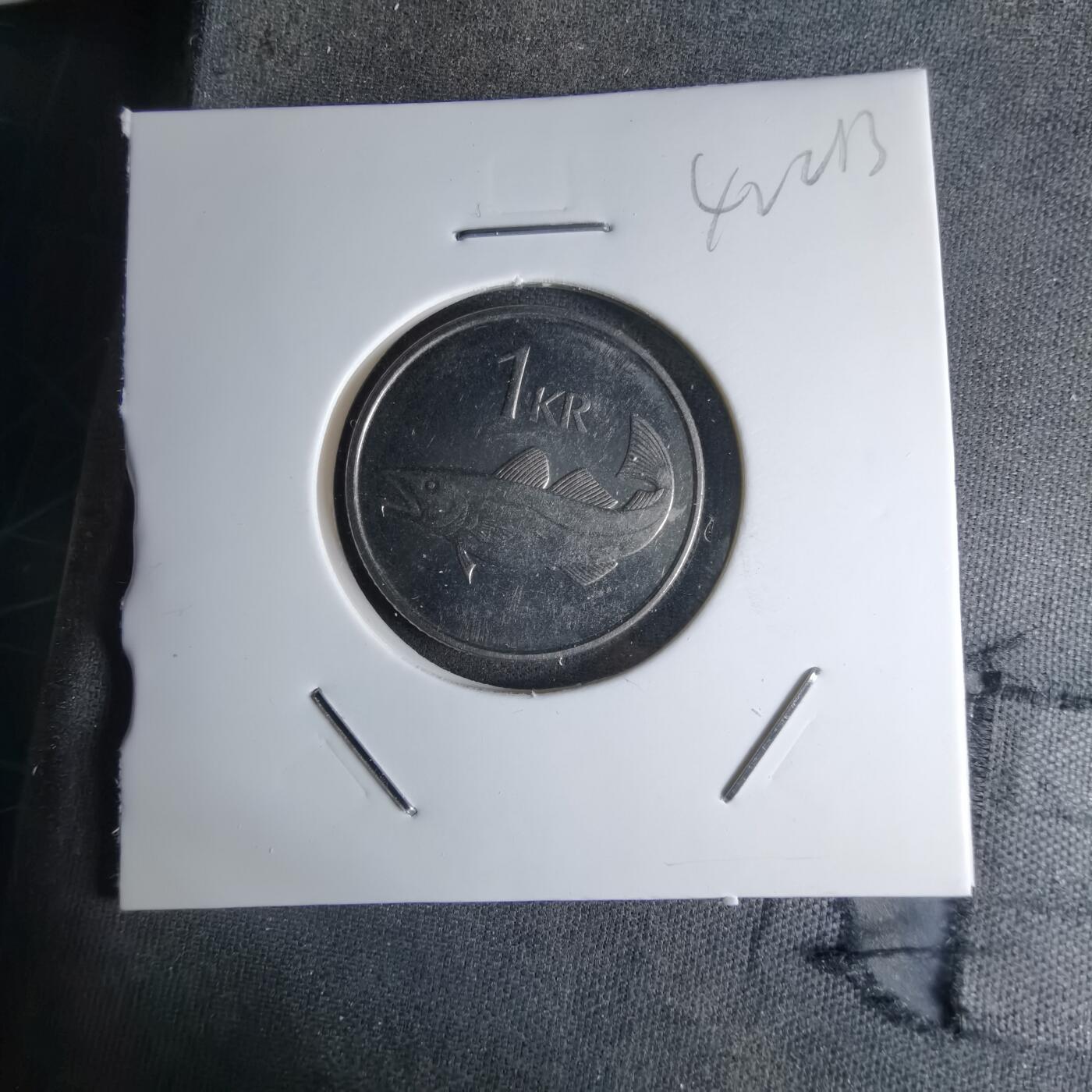 沼泽如烟--第1042场 冰岛1989年1克朗