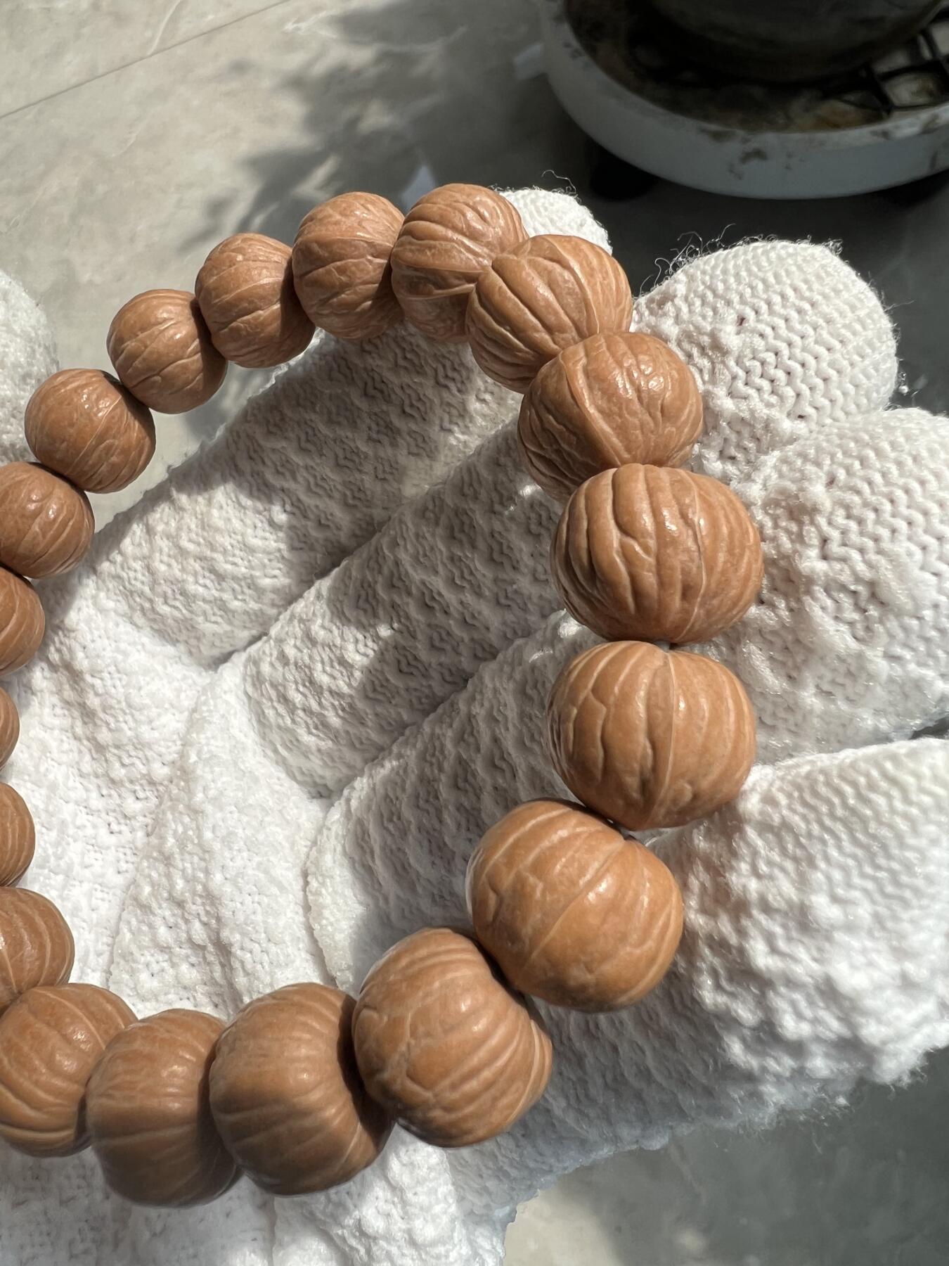 零元拍：猴头12.5原生态手串