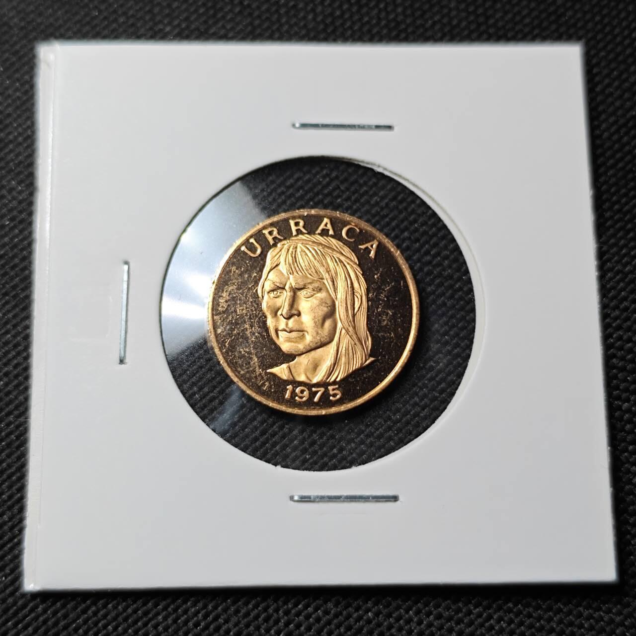 KK钱币收藏小铺  第414期 2月预留时间 周末发货 1975巴拿马1分 精制币