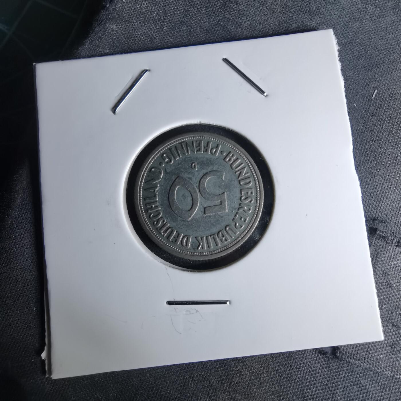 沼泽如烟--第1042场 德国1970年50芬尼