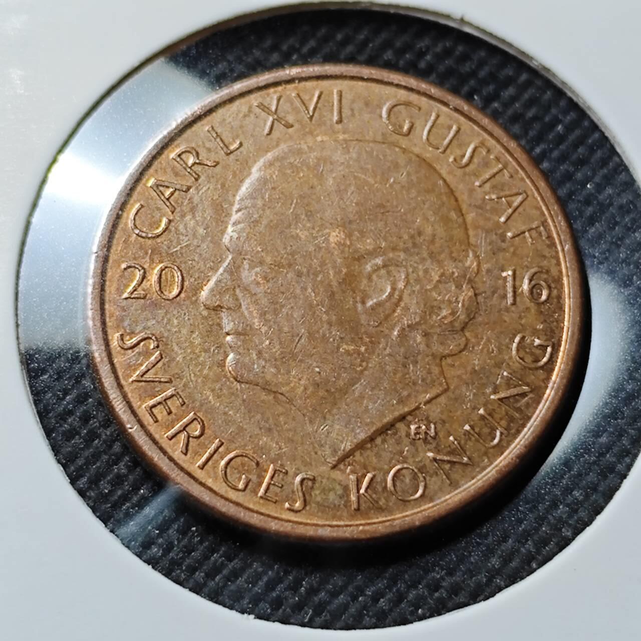 KK钱币收藏小铺  第414期 2月预留时间 周末发货  瑞典2克朗