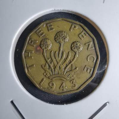 沼泽如烟--第1042场 - 英国1943年3便士