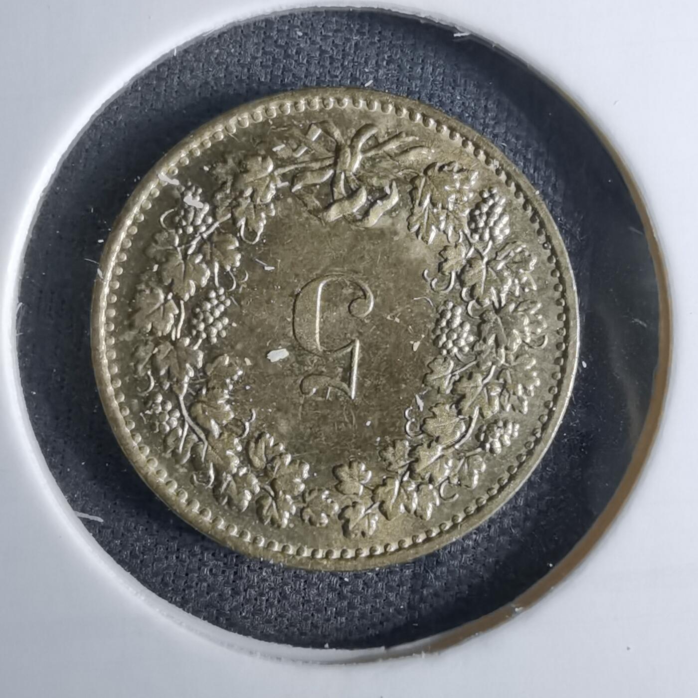 沼泽如烟--第1042场 瑞士1981年五分