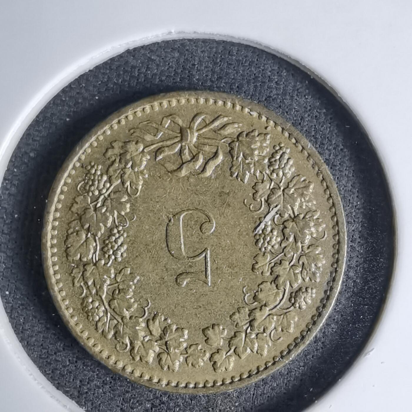 沼泽如烟--第1042场 瑞士1981年五分