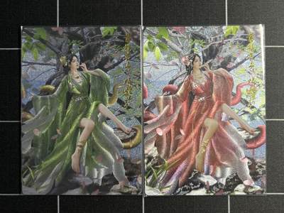 欢迎送拍、零成本上架，释放现金流，合理分配上拍卡品 - 【折光】兰心 蟒蛇精一对 卡德曼&西游