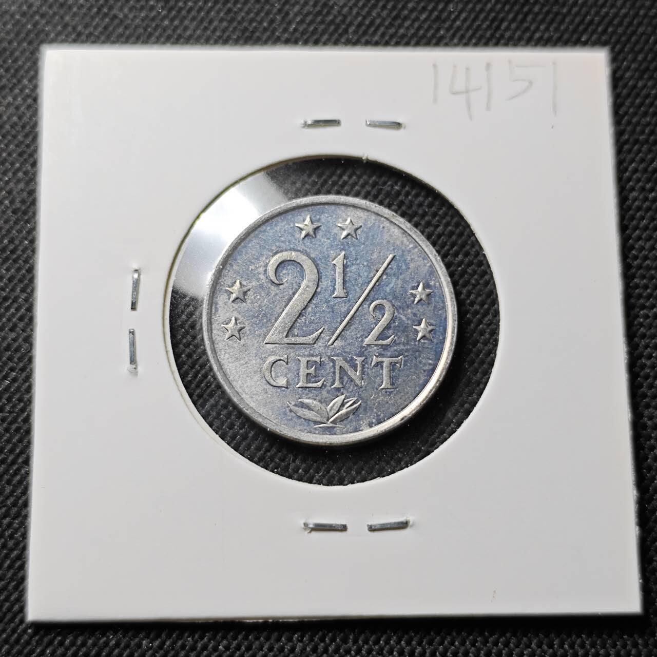 KK钱币收藏小铺  第414期 2月预留时间 周末发货  荷属安地列斯