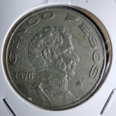 沼泽如烟--第1042场 - 墨西哥1976年5比索